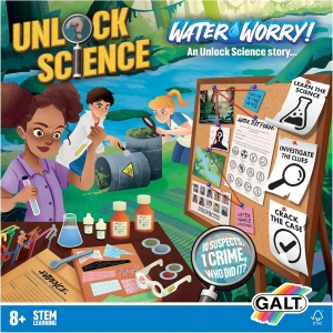 Set experimente Unlock Science: Cine polueaza apa?