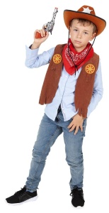 Set vesta & accesorii - Cowboy