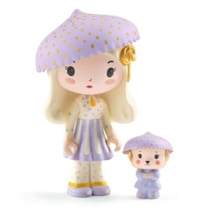 Figurina Tinyly Jil & Jerry, Djeco - Img 3