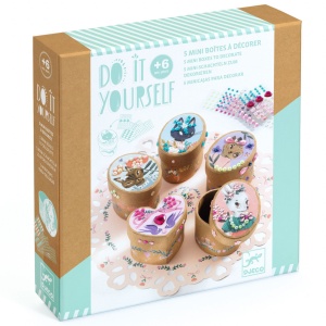 Joc creativ DIY Cutii si cutiute, Djeco - Img 1