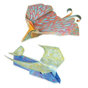 Joc creativ origami Pasari inaripate, Djeco - Img 3