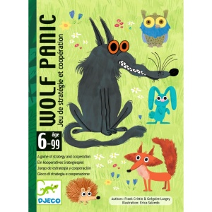 Joc de cooperare cu carti Wolf Panic, Djeco - Img 2