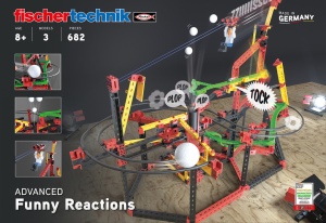 Kit STEM Circuite XL de reactii in lant traznite, Fischertechnik - Img 4