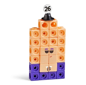 MathLink®Cubes Numberblocks in romana Set de activitati de la 21 - 30 - Img 4