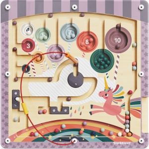 Puzzle labirint - Cursa unicornului fantastic