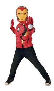 Set bluza cu muschi & masca - Iron Man