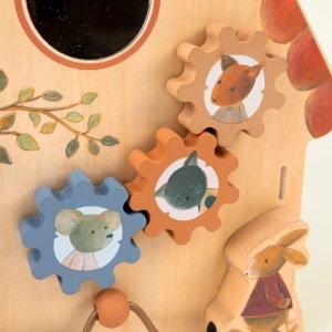 Casuta din lemn cu activitati, Egmont Toys - Img 4