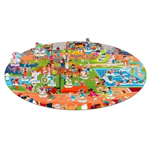 Cunoaste si exploreaza - Puzzle Ora de sport (200 piese) - Img 2