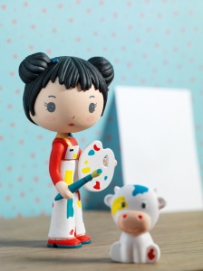 Figurine Tinyly Barbouille & Gribs, Djeco - Img 4