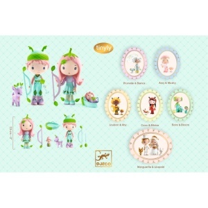 Figurine Tinyly Elfii Lily & Sylvestre, Djeco - Img 4