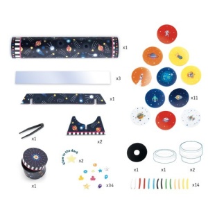 Joc creativ DIY Caleidoscop Imersiune în spatiu, Djeco - Img 3