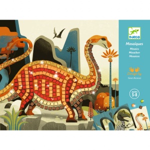 Joc creativ mozaic Dinozauri, Djeco - Img 2