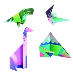 Joc creativ origami Dinozauri, Djeco - Img 4