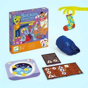 Joc de cooperare Socksy Monster, Djeco - Img 3
