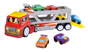 Jucarie interactiva - Camion cu platforma auto - Img 4