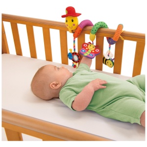 Jucarie pentru patut si carucior Wiggly Worm - Img 4