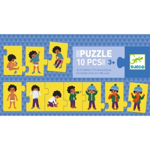Puzzle Ma imbrac singur, Djeco - Img 2