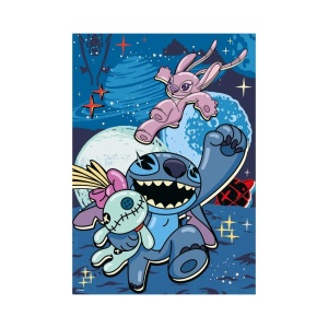 Puzzle neon XL - Stitch (100 piese) - Img 3