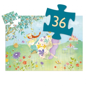 Puzzle Zana primaverii, Djeco - Img 3