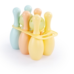 Set de bowling - 6 popice (pastel)