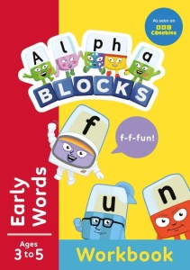 Carte cu activitati Alphablocks - Primele cuvinte