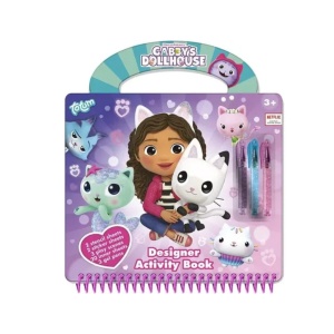 Carte de activitati & pixuri - Gabby's Dolhouse