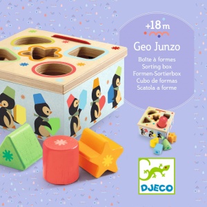 Cutie sortatoare cu pinguini, Djeco - Img 3