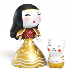 Figurina Arty Toys Printesa Mona & Moon, Djeco - Img 2