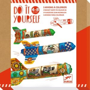 Joc creativ DIY Avioane, Djeco - Img 4