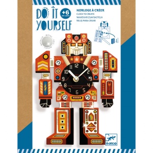 Joc creativ DIY Ceasul robot, Djeco - Img 2
