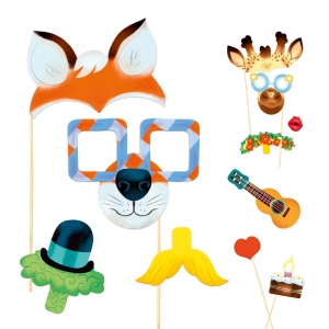 Joc creativ DIY Masti de petrecere, Djeco - Img 4