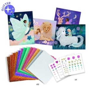 Joc creativ mozaic Unicornul fermecat, Djeco - Img 4