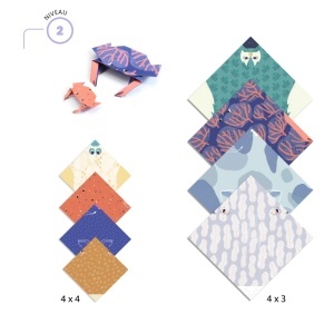 Joc creativ origami Familii de animale, Djeco - Img 4