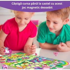 Joc de societate magnetic - Cursa printeselor - Img 3