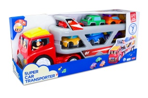 Jucarie interactiva - Camion cu platforma auto