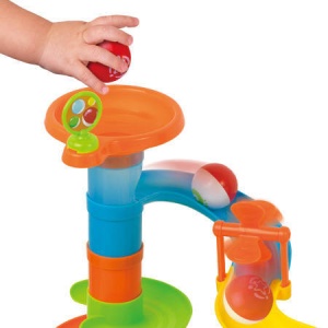 Jucarie interactiva - Turnulet cu bilute (30 piese) - Img 2