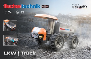 Kit STEM Camion de santier de asamblat si manevrat, Fischertechnik - Img 3