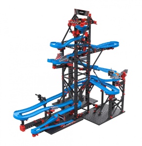 Kit STEM Completare pentru Cursa cu bile metalice - Intrecerea, Fischertechnik - Img 6