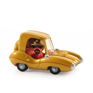 Masina Golden Star, Colectia Crazy Motors, Djeco - Img 2