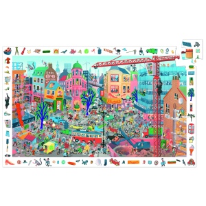 Puzzle observatie Orasul, Djeco - Img 2