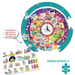 Puzzle - Ursuletul invata ceasul - Img 4