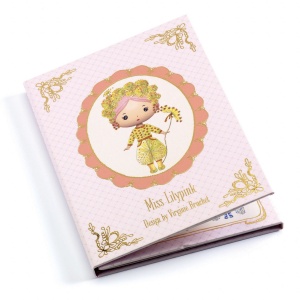 Set cu abtibilduri repozitionabile Miss Lilypink, Djeco - Img 1