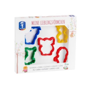 Set forme pentru plastilina - Animalute safari - Img 2