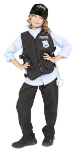 Set vesta & accesorii - Politist
