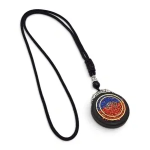 Colier Handmade cu pandantiv Lotus Flower