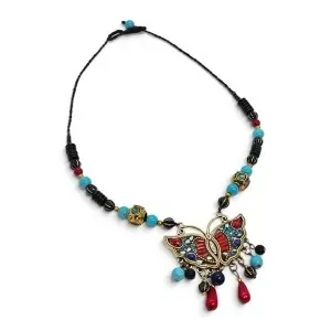 Colier Handmade Fluturas