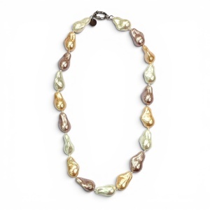 Colier perle Baroc Multicolor - Img 3