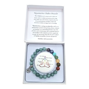 Brațară Chakra - Aquamarine - Img 2