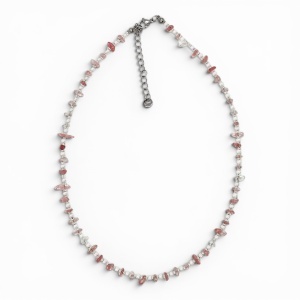 Colier cu pietre si accesorii din plastic - Img 3