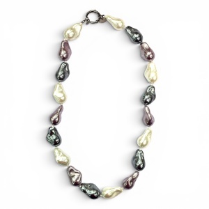 Colier perle Baroc Multicolor - Img 3
